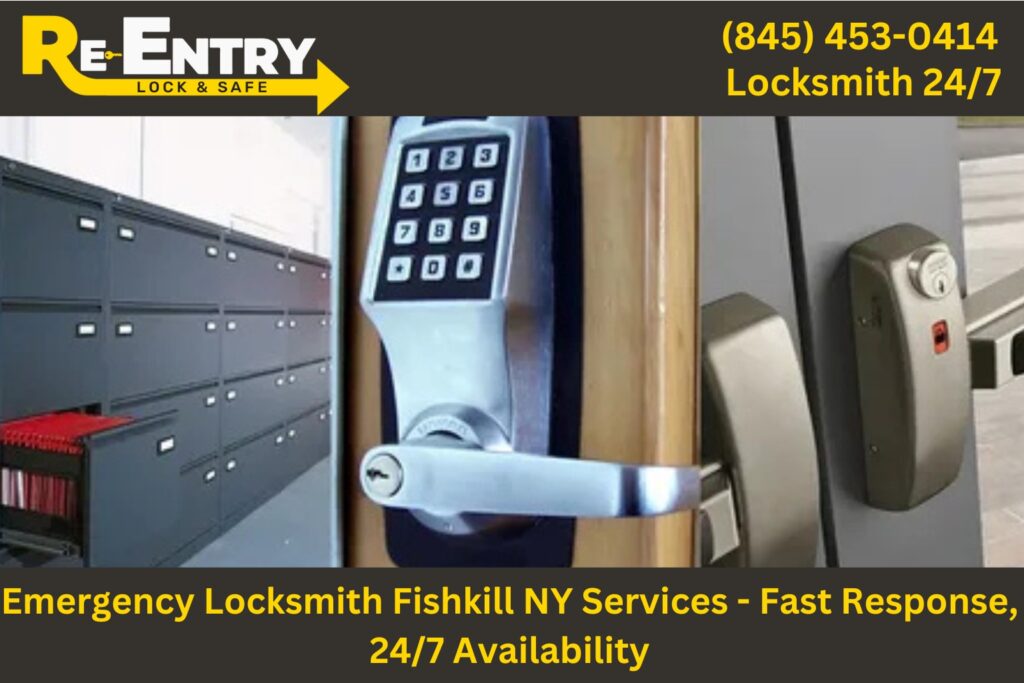 Emergency Locksmith Fishkill NY Services - Fast Response, 24/7 Availability Locked out or in need of immediate locksmith assistance in Fishkill? Our emergency locksmiths are available around the clock to respond quickly and help you regain access to your home, car, or business. We offer fast, reliable service when you need it most.