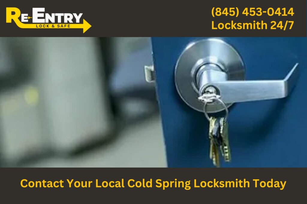 Contact Your Local Cold Spring Locksmith Today
