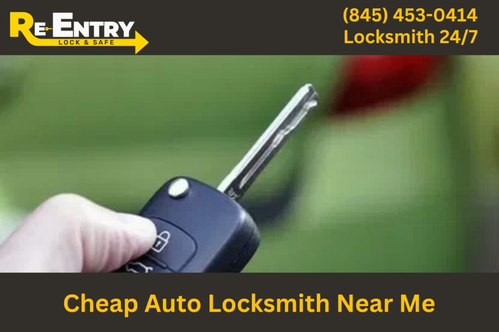 Affordable auto locksmith offering budget-friendly car key and lockout services near me.