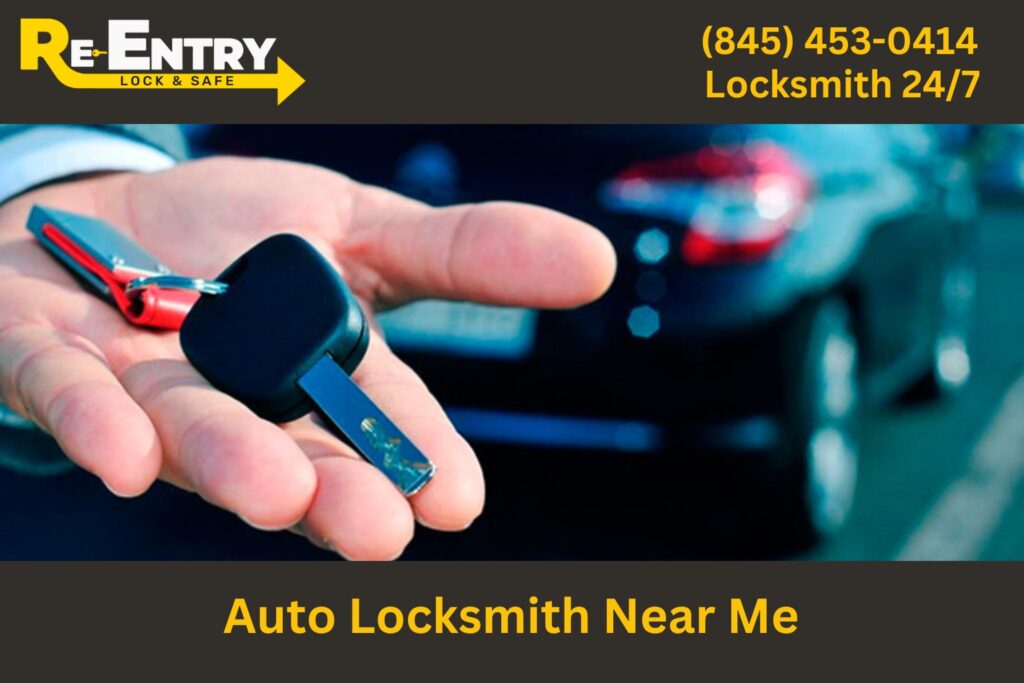 Team of auto locksmiths delivering mobile car key and lockout services near me.