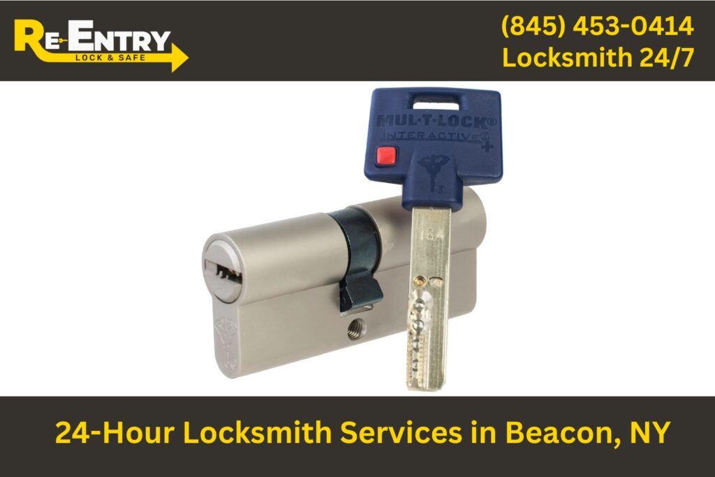 24-hour locksmith in Beacon NY available day and night for emergency services.