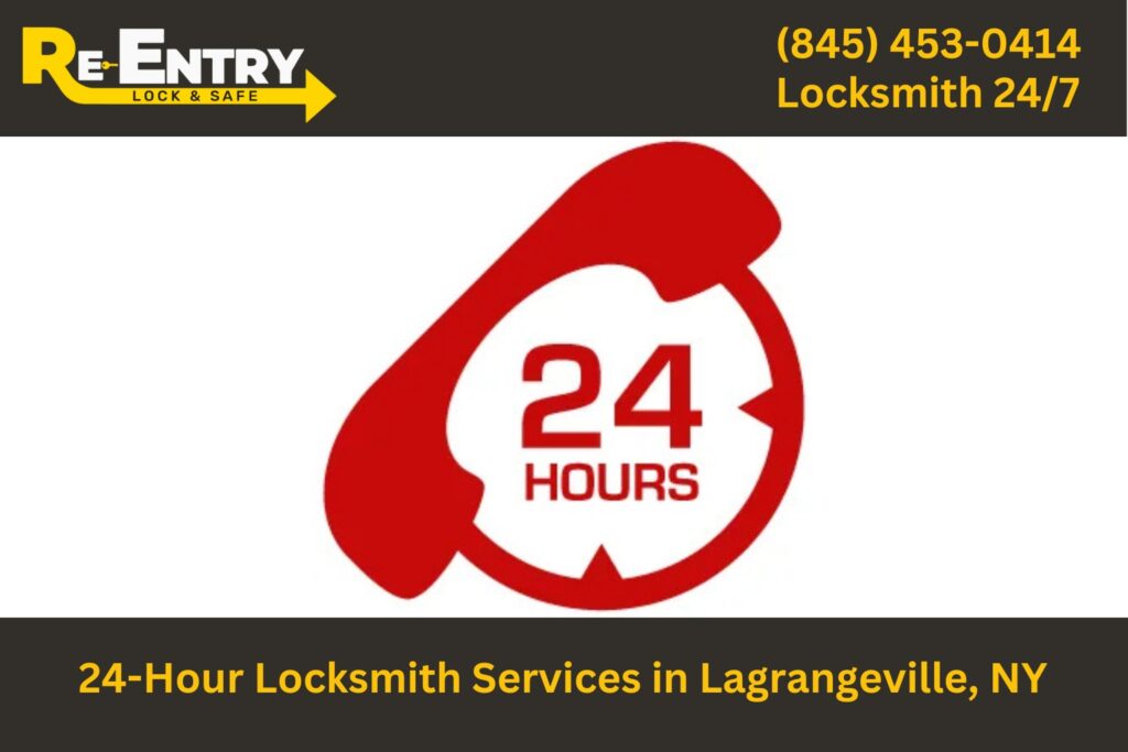 24-hour locksmith in LaGrangeville NY offering emergency lock and key help anytime.