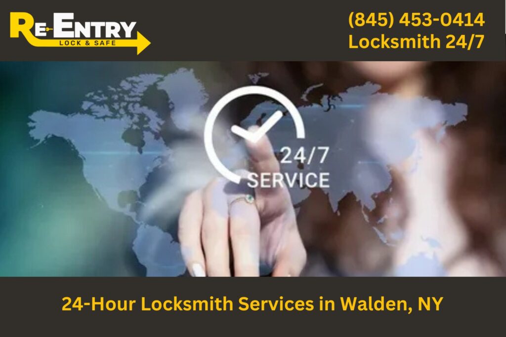 24-hour locksmith in Walden NY offering emergency lock and key help anytime.