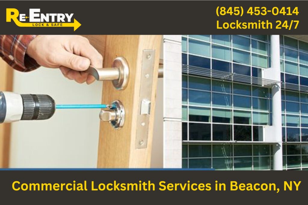 Commercial locksmith in Beacon NY providing business security and lock services.