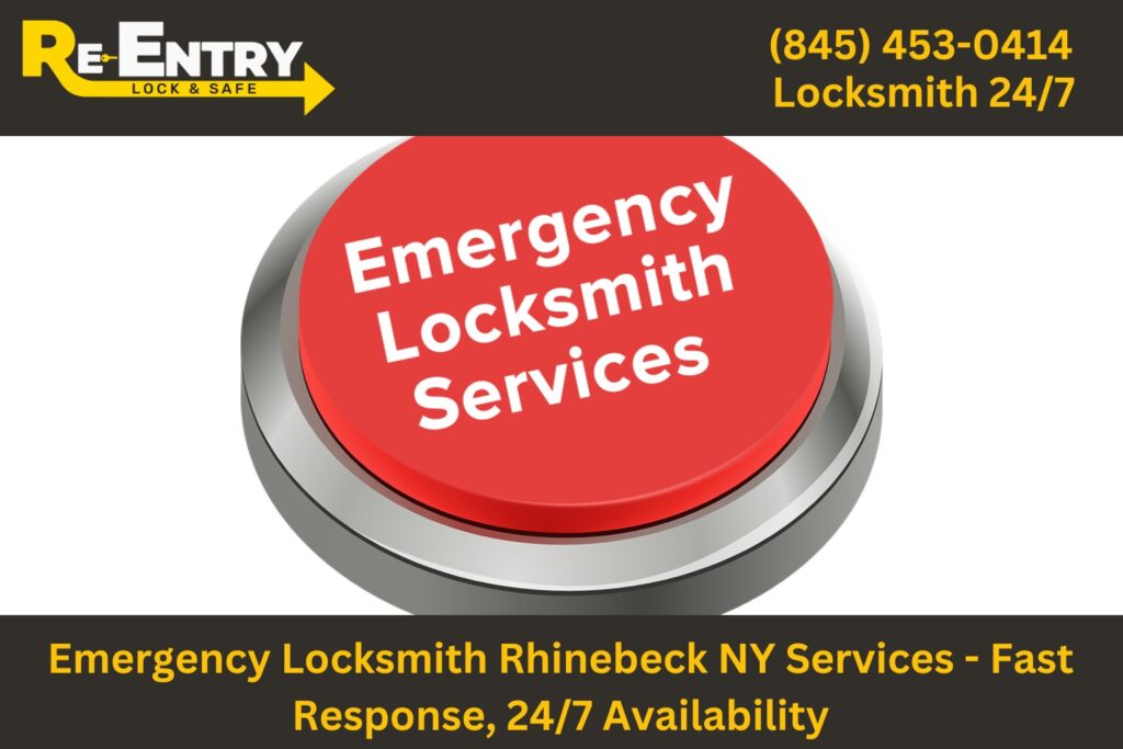 Emergency locksmith in Rhinebeck NY providing fast 24/7 lockout and key services.