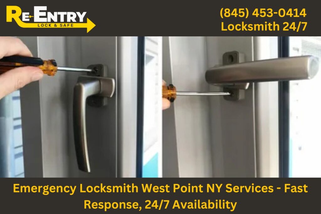 Emergency locksmith in West Point NY providing fast 24/7 lockout and key services.