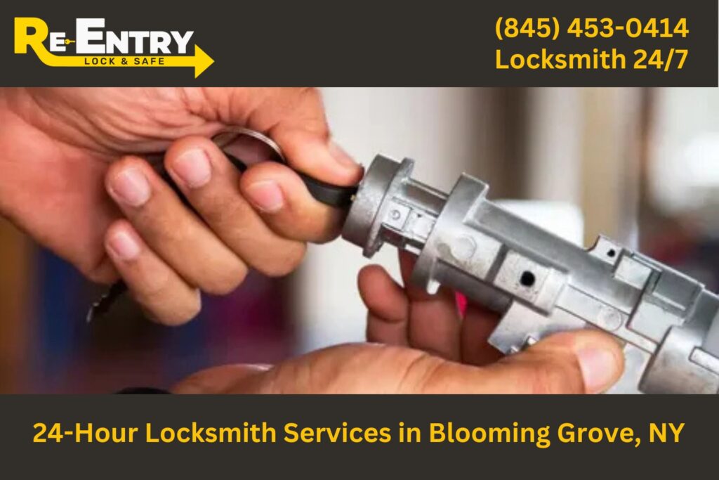 24-hour locksmith in Blooming Grove NY offering emergency lock and key help anytime.
