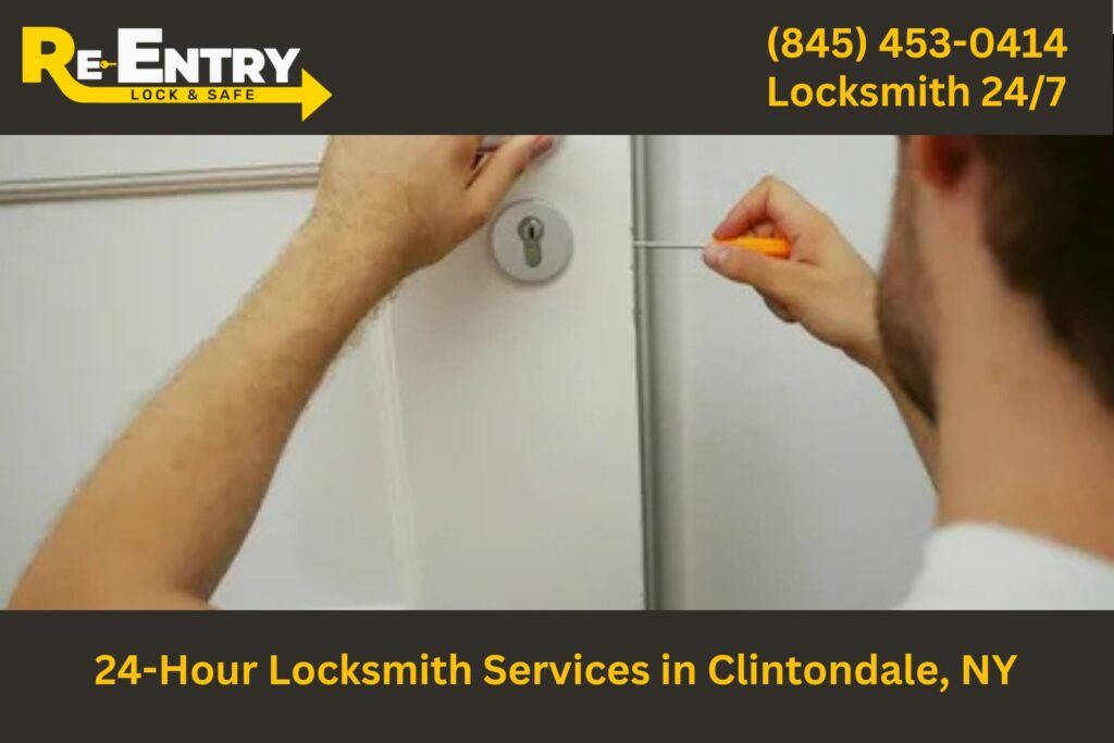 24-hour locksmith in Clintondale NY offering emergency lock and key help anytime.