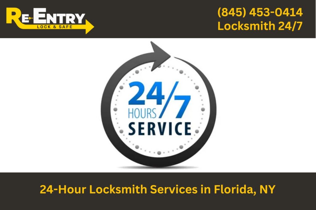 24-hour locksmith in Florida NY offering emergency lock and key help anytime.
