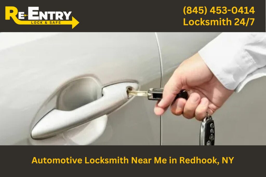 Automotive locksmith in Red Hook NY providing car key replacement and lockout services.