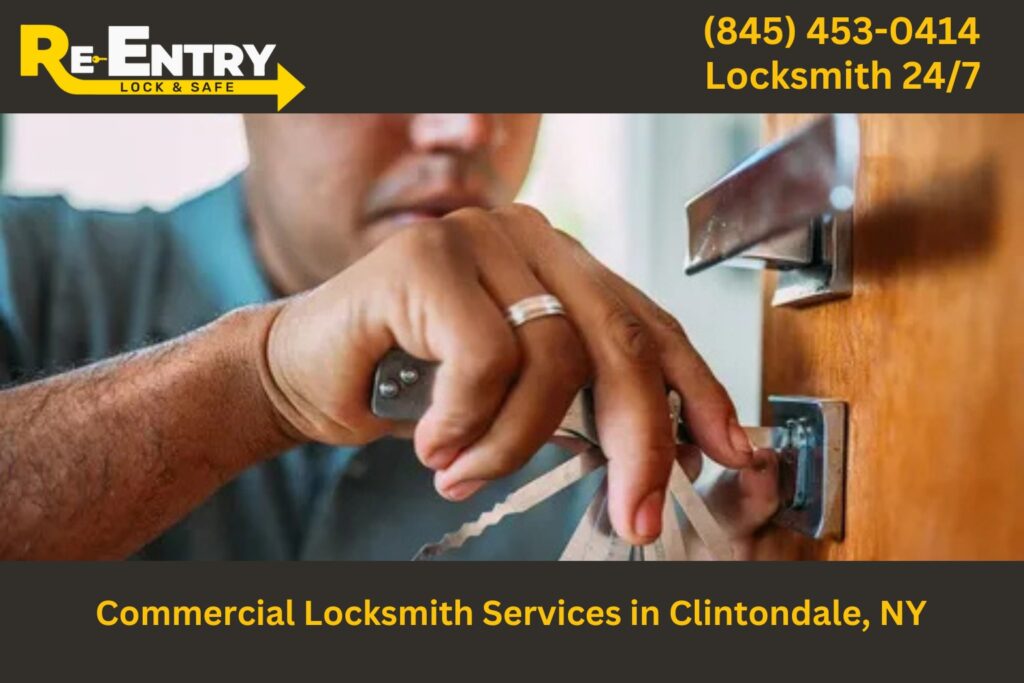 Commercial locksmith in Clintondale NY providing lock and security services for businesses.