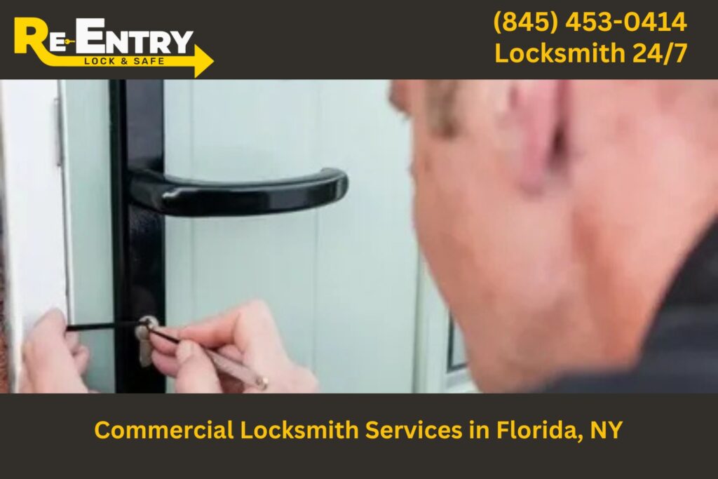 Commercial locksmith in Florida NY providing lock and security services for businesses.