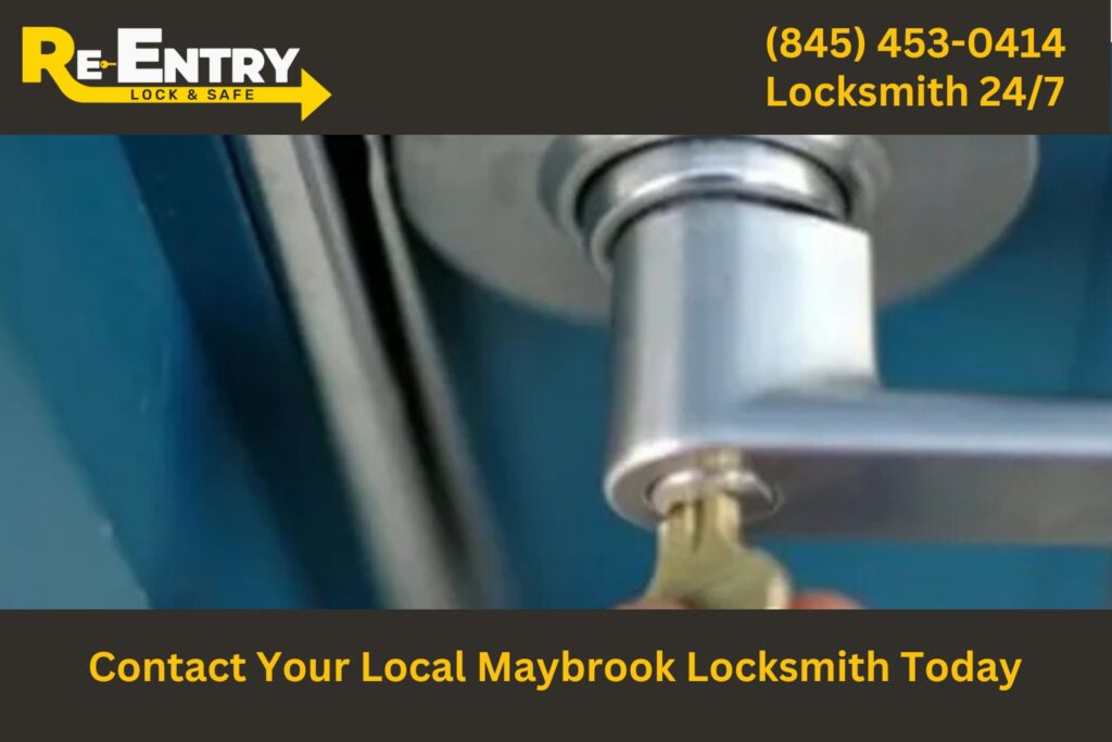 Local Maybrook NY locksmith ready to assist with lock and key services.