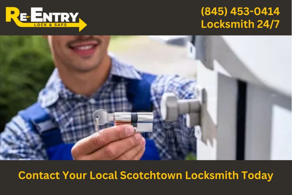 Local Scotchtown NY locksmith ready to assist with lock and key services.