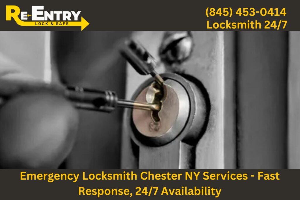 Emergency locksmith in Chester NY providing fast 24/7 lockout and key services.