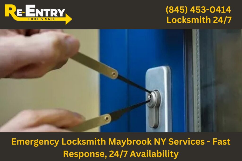 Emergency locksmith in Maybrook NY providing fast 24/7 lockout and key services.