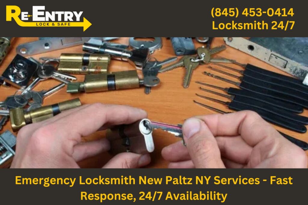 Emergency locksmith in New Paltz NY providing fast 24/7 lockout and key services.