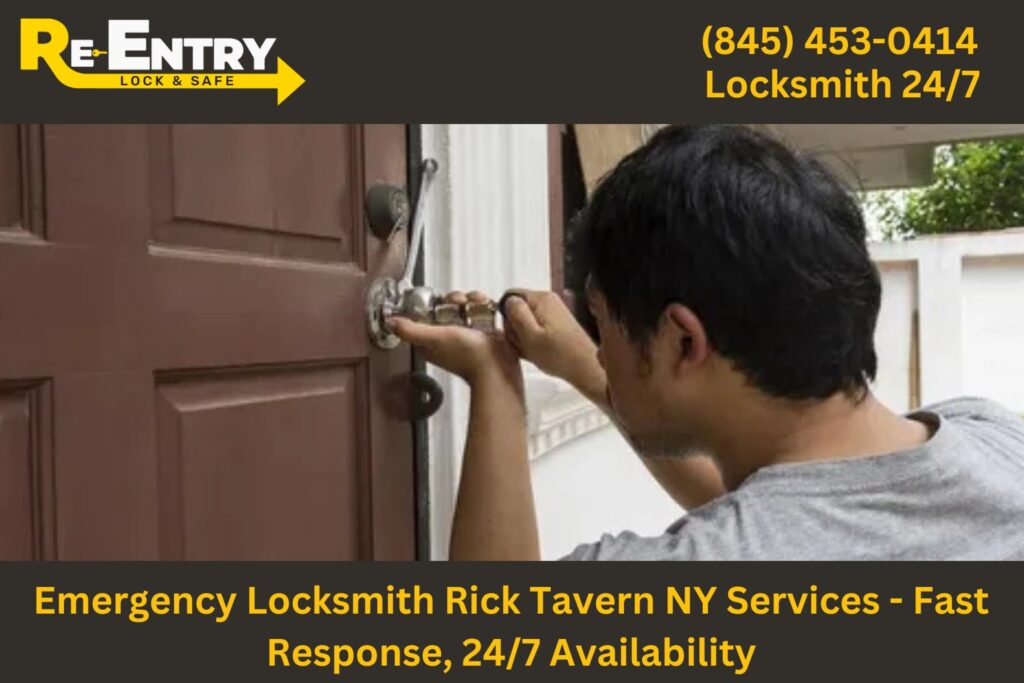 Emergency locksmith in Rick Tavern NY providing fast 24/7 lockout and key services.