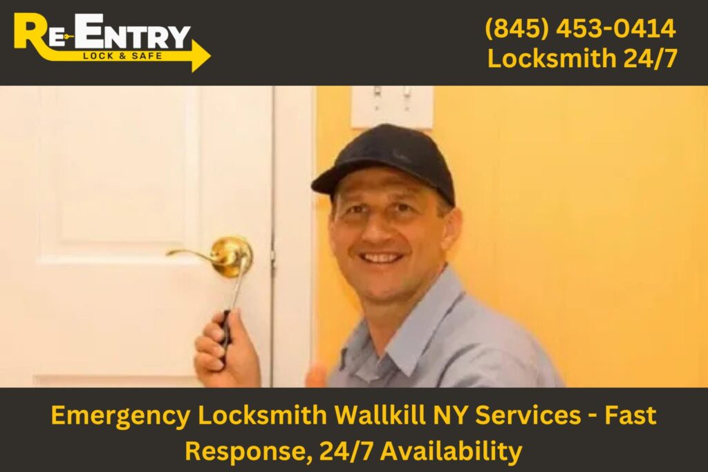 Emergency locksmith in Wallkill NY providing fast 24/7 lockout and key services.