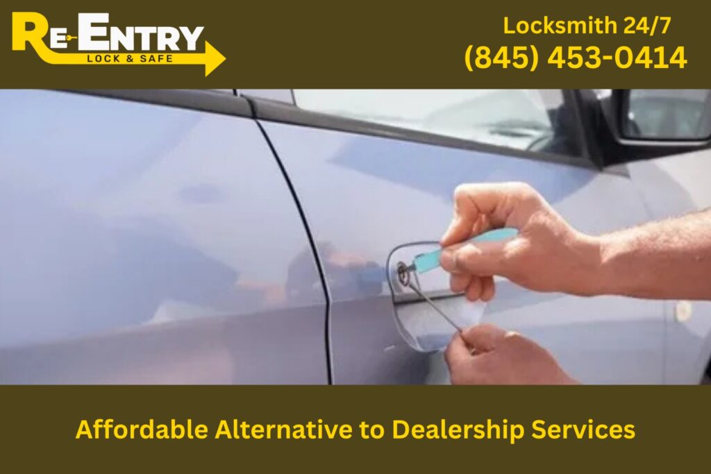Affordable car locksmith services in Rhinebeck NY compared to dealership pricing