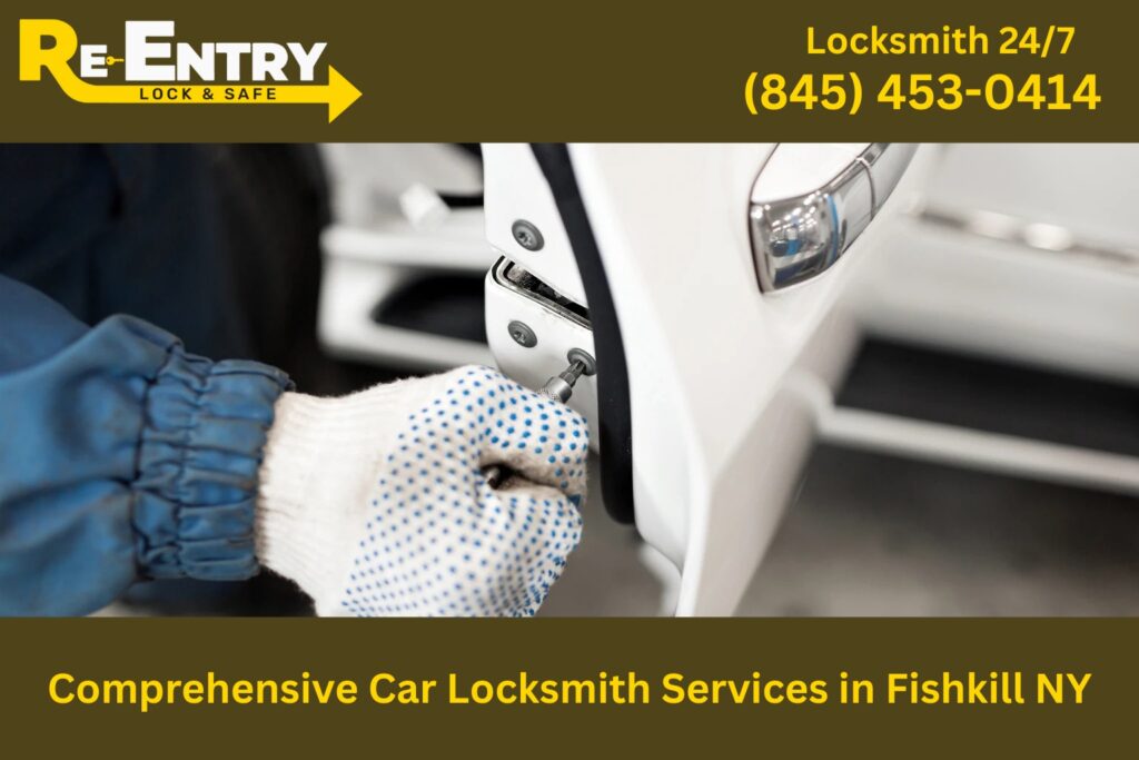 Auto locksmith in Fishkill NY offering car key replacement, lockouts, and ignition repair