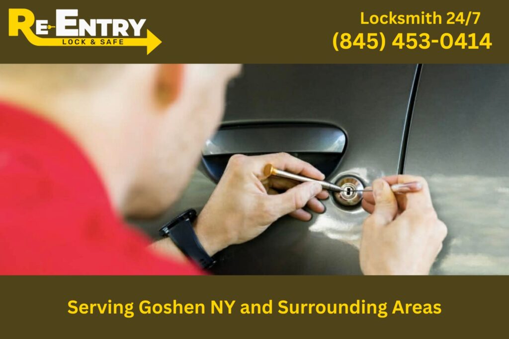 Mobile car locksmith serving Goshen NY and surrounding towns