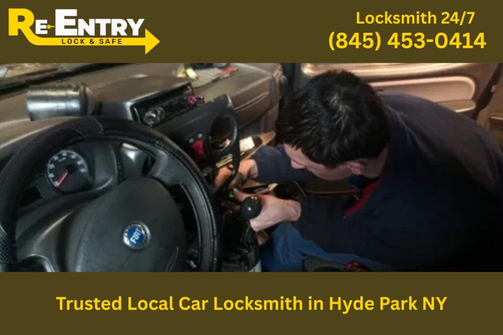 Trusted local car locksmith in Hyde Park NY providing fast and professional auto lock services