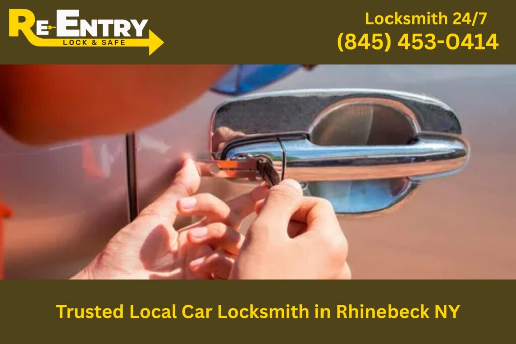 Trusted local car locksmith in Rhinebeck NY providing fast and reliable auto lock services