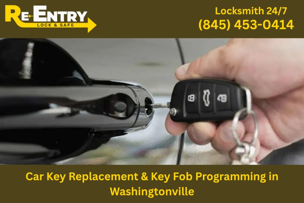 Car key replacement and key fob programming service in Washingtonville NY