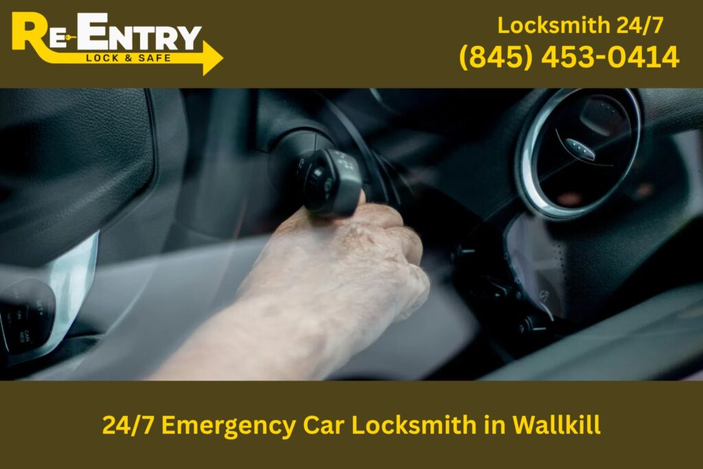 24/7 emergency car locksmith service in Wallkill NY providing fast auto lockout assistance