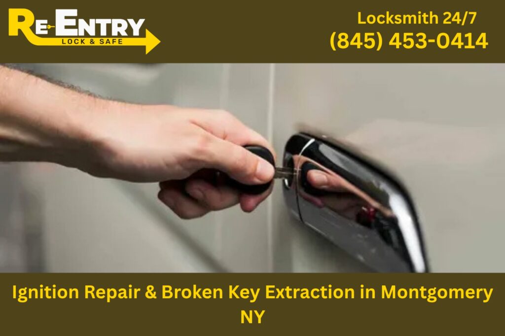 Ignition repair and broken key extraction service in Montgomery NY