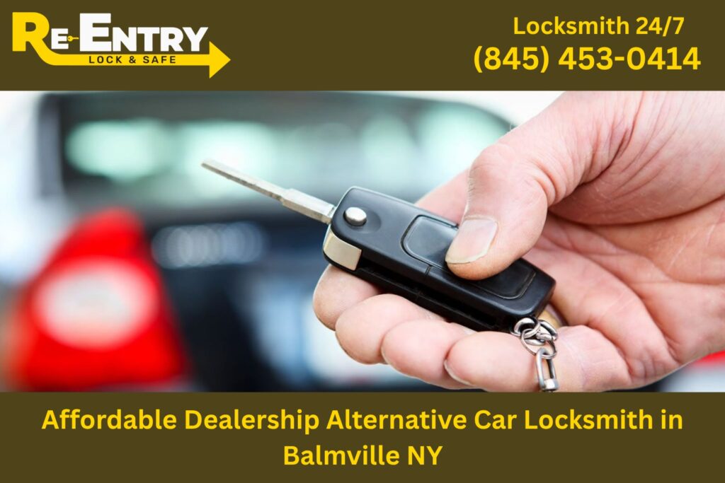 affordable dealership alternative car locksmith in Balmville NY for car key replacement and programming