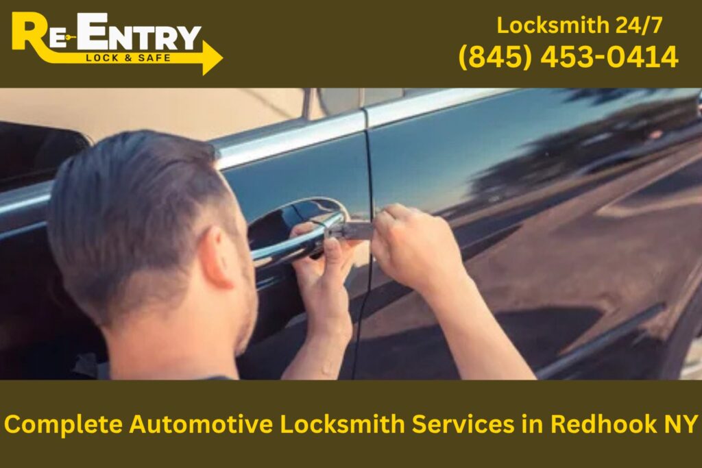 complete automotive locksmith services in Red Hook NY including car key replacement and ignition repair