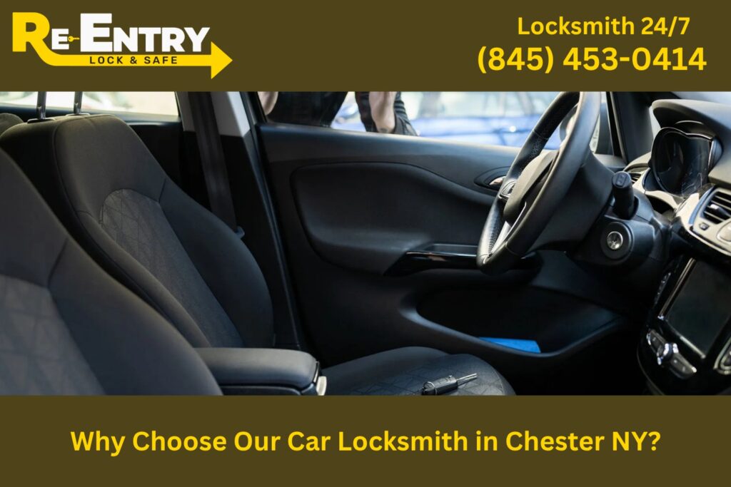trusted Chester NY car locksmith offering fast and reliable automotive locksmith services