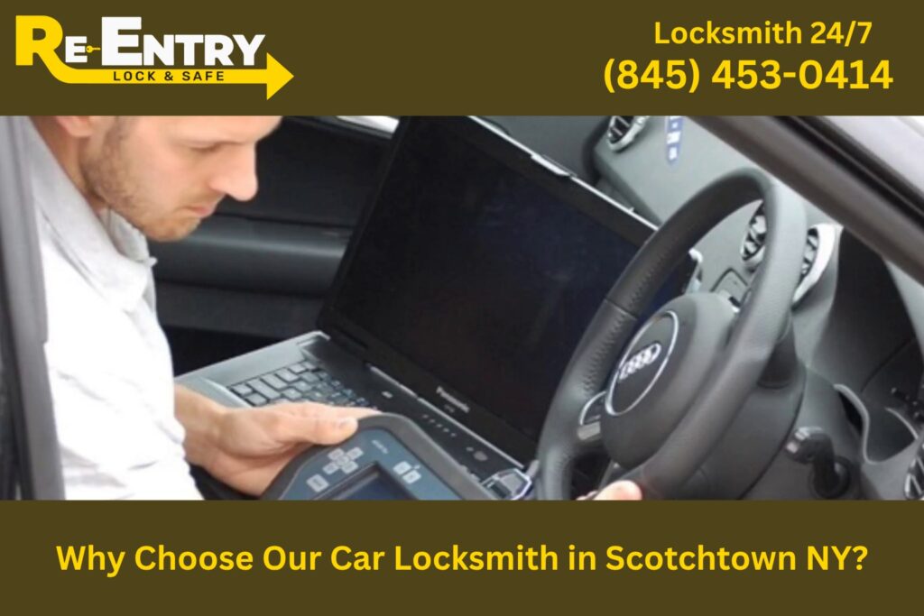 trusted car locksmith in Scotchtown NY providing fast and reliable automotive locksmith services