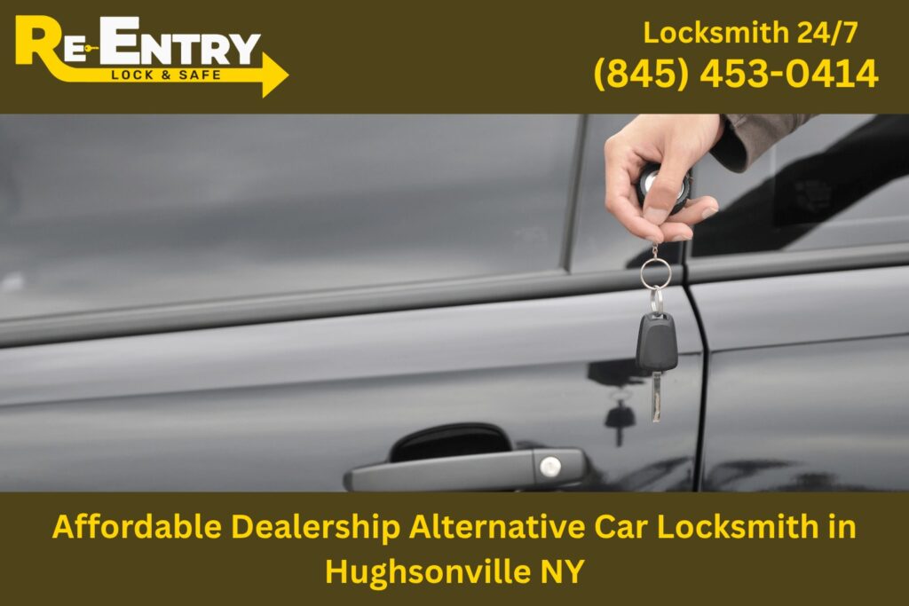Affordable car locksmith offering dealership alternative key replacement services in Hughsonville NY