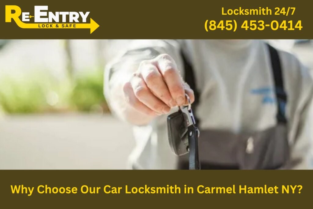 Trusted local car locksmith delivering reliable automotive locksmith services in Carmel Hamlet NY