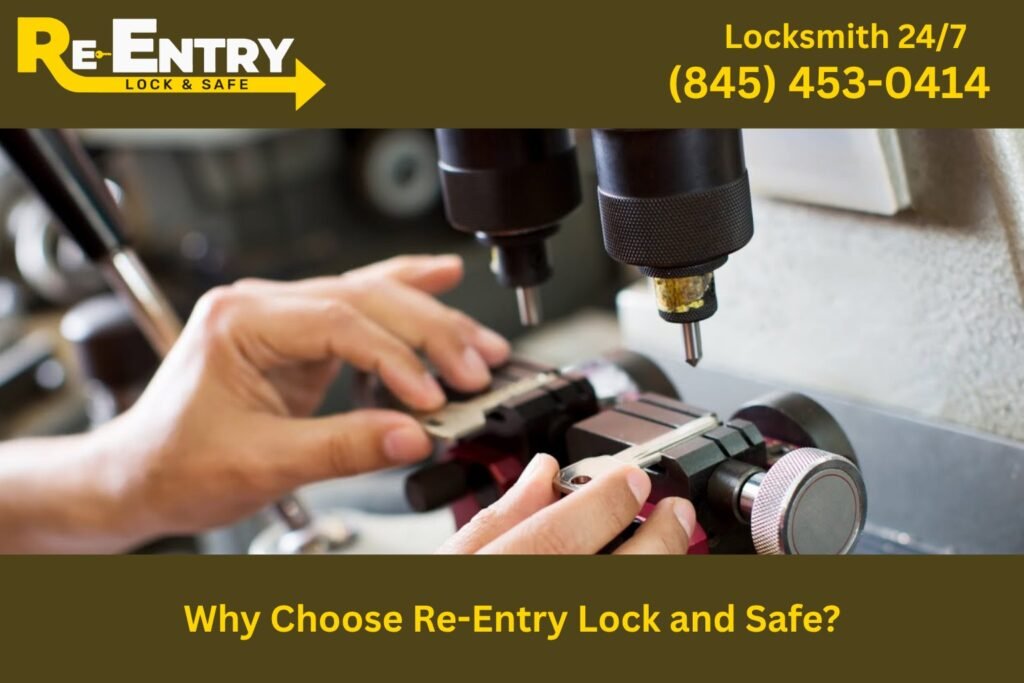Re-Entry Lock and Safe locksmith providing professional mobile key duplication services