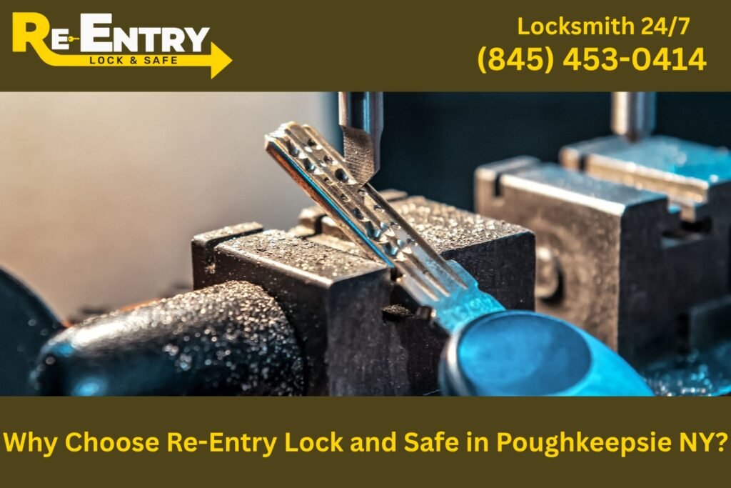 Re-Entry Lock and Safe locksmith providing professional mobile key duplication services in Poughkeepsie NY