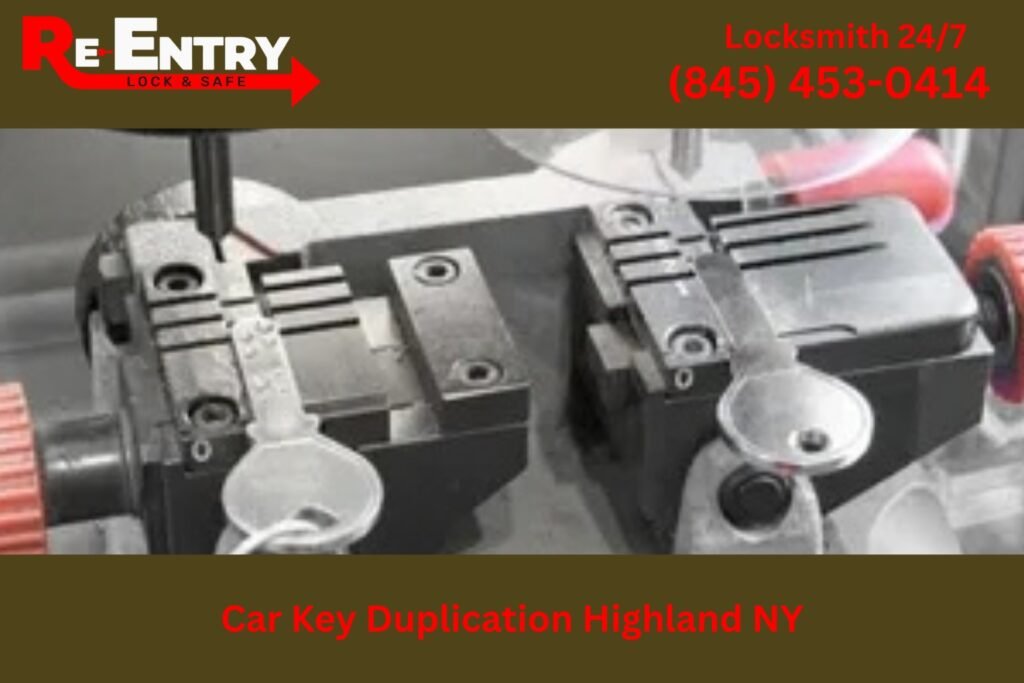 Car key duplication services in Highland NY