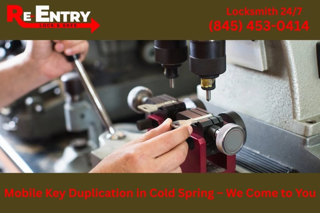 Mobile key duplication locksmith serving Cold Spring NY