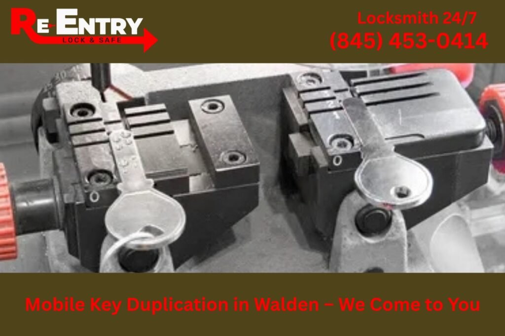 Mobile key duplication locksmith serving Walden NY