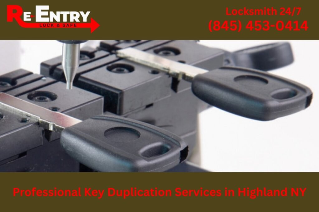 Professional key duplication services in Highland NY