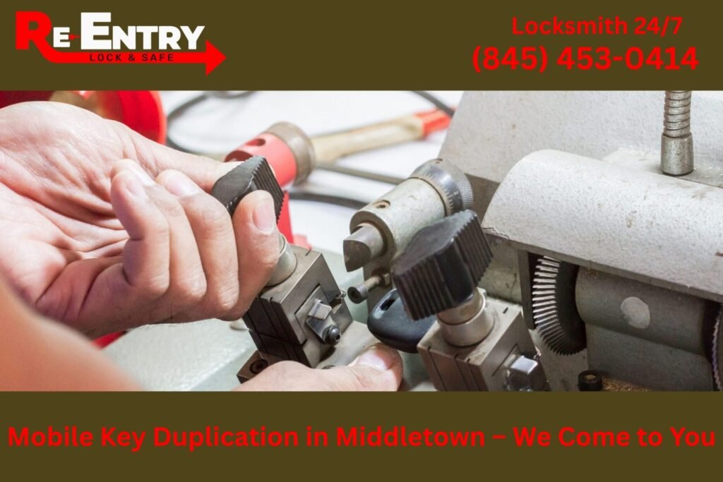 Mobile key duplication locksmith s