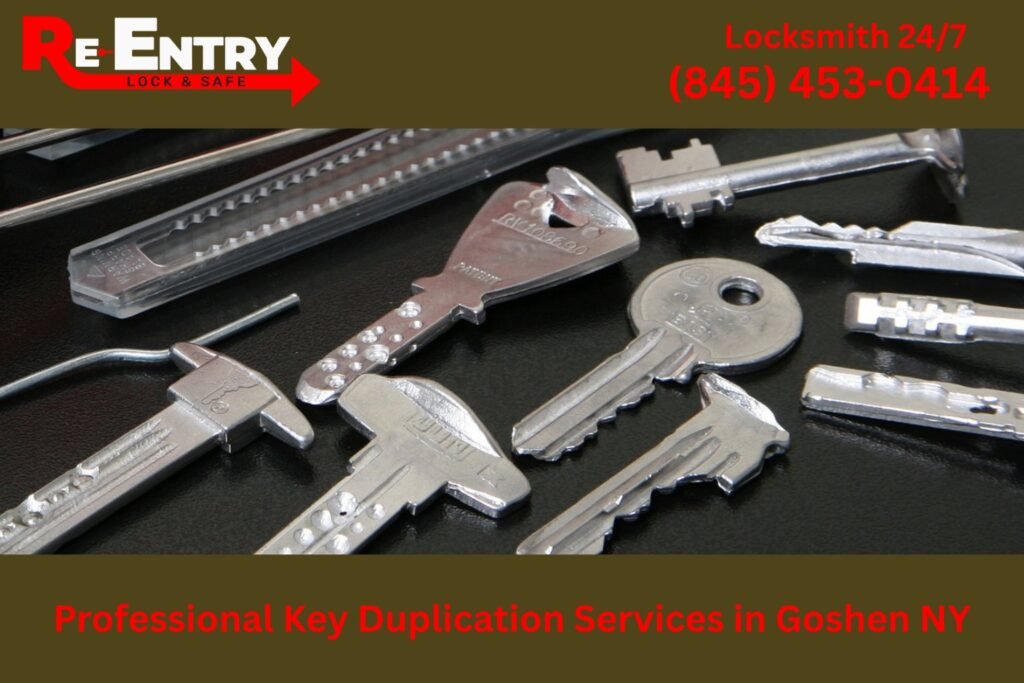 Professional key duplication services in Goshen NY