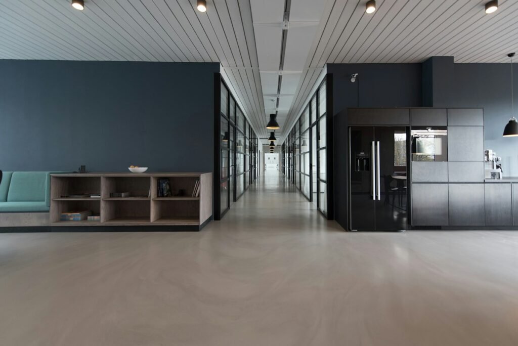 Modern office interior – commercial locksmith and master key systems